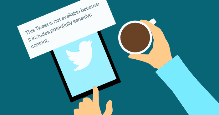 how to see sensitive content on twitter