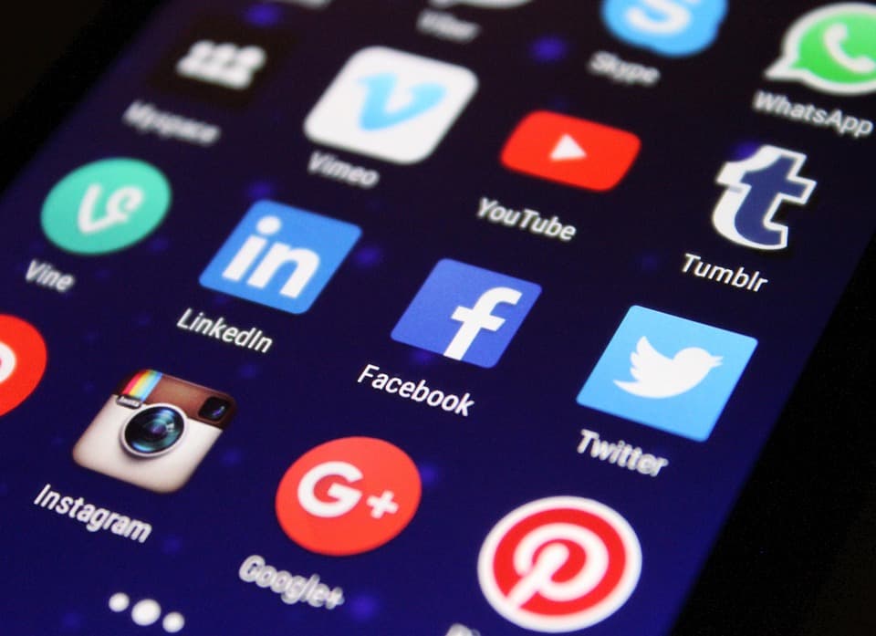 types of social media