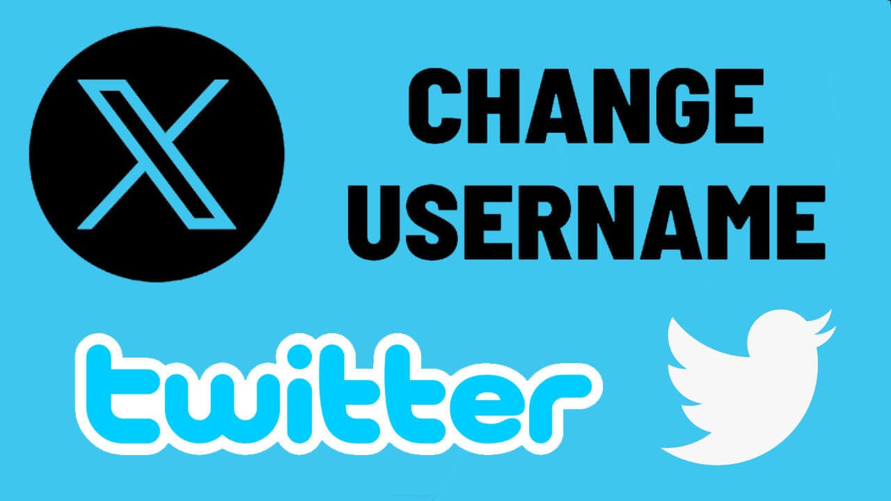 how to change twitter username