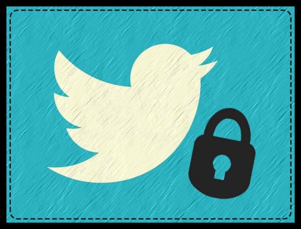 how to make your Twitter private