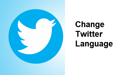 how to change your Twitter language