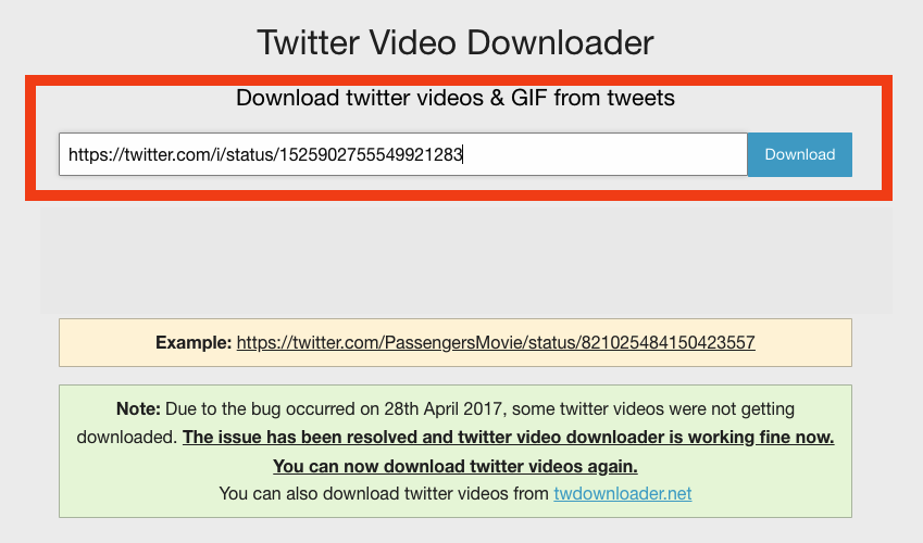 How to download videos from Twitter 3
