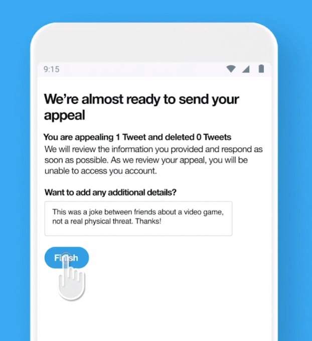 How To File a Twitter Suspension Appeal